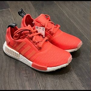 Adidas NMD_R1 NMD Boost Shoes Sneakers new scarlet red CQ2014 Women’s Size 6.5